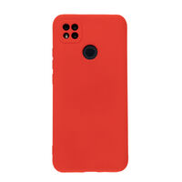 Чехол для Redmi 9C бампер AT Silicone case (красный)
