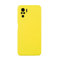Чехол для Redmi Note 10 бампер Bingo Liquid (Желтый)